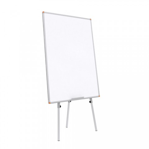 65x100 cm Teleskopik Ayaklı Beyaz Laminat Yazı Tahtası